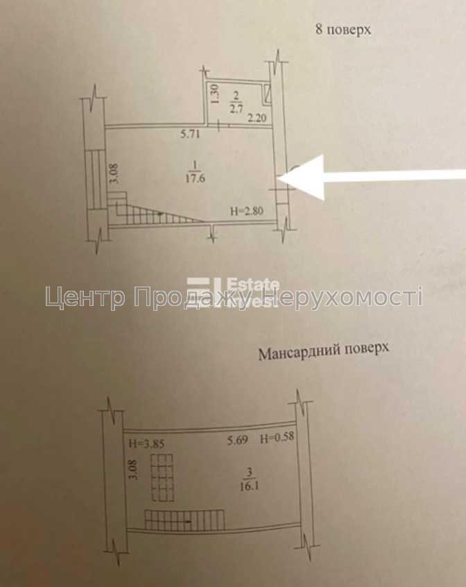 Фото Продаж однокімнатної квартири ЖК 