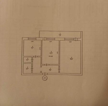 Продам 2-комнатную квартиру