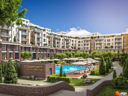 Продам 1-кімнатну квартиру в новобудові, ЖК «Comfort city»