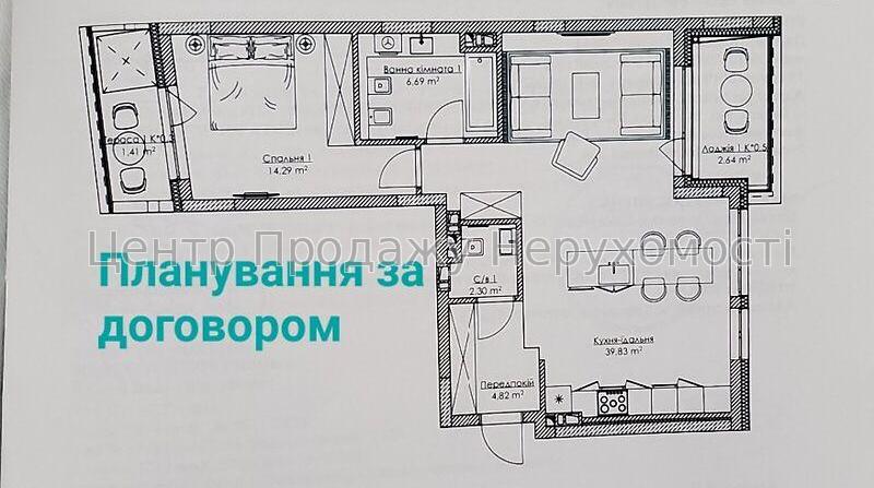 Фото Продаж 1к квартири 71.98 кв. м,район Подільський5