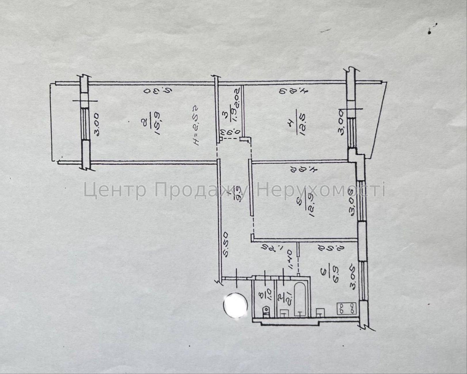 Фото Продаж 3 кімнатної квартири в Харкові. Піцвнічна Салтівка-221