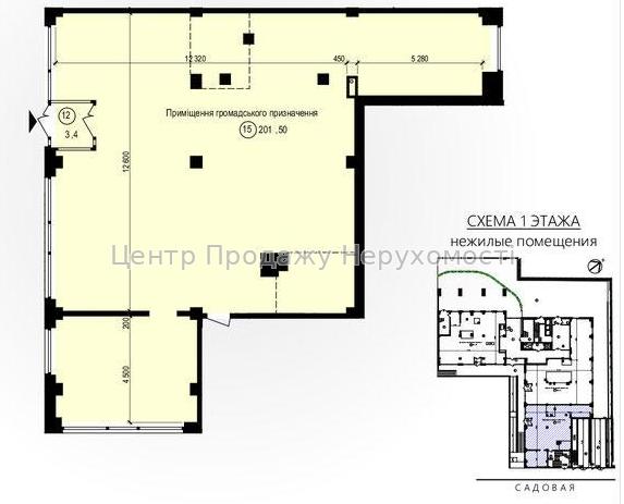 Фото Без комісії! Продам офіс Центр ЖК Октава2