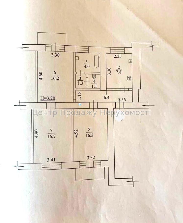 Фото Продаю 3кв сталінку біля метро Вокзальна12