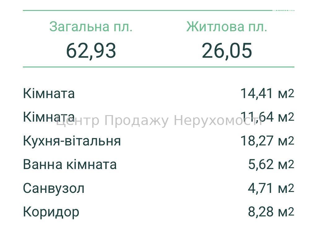 Фото 2 кімнатна квартира3