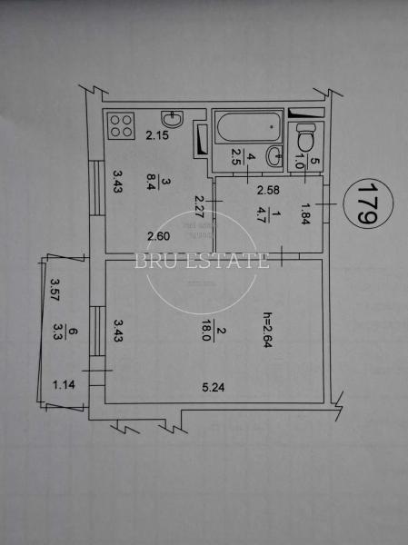 Продам 1-комнатную квартиру
