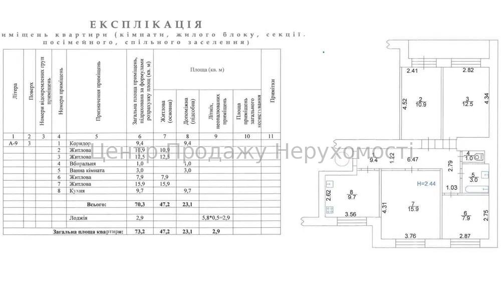 Фото Продам 4к квартиру вул. Дерев'янко4