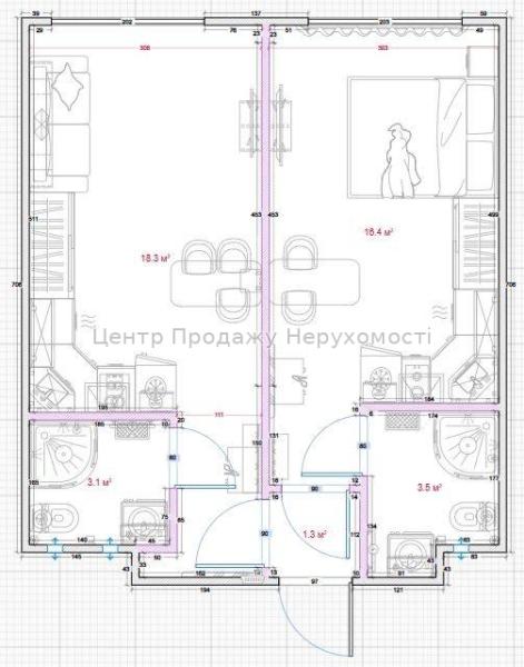 Продам 2-кімнатну квартиру, ЖК&nbsp;Seven