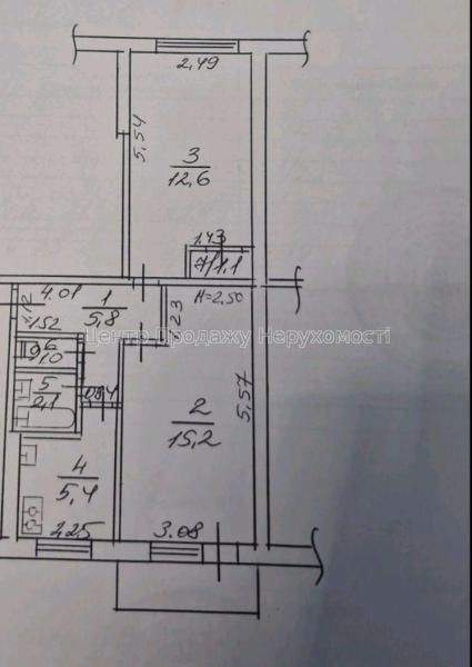 Продам 2-кімнатну квартиру