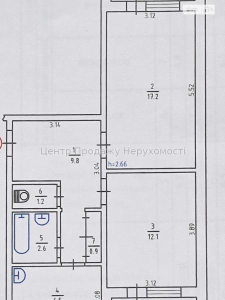 Продам 2-комнатную квартиру