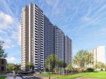 Продам 1-кімнатну квартиру в новобудові, 42.93 м², косметичний ремонт