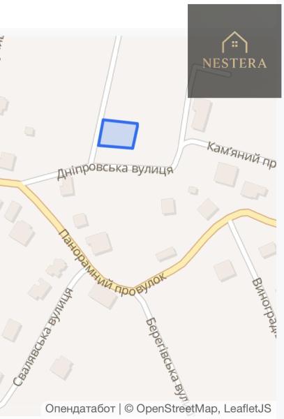 Продам ділянку під забудову житлової нерухомості