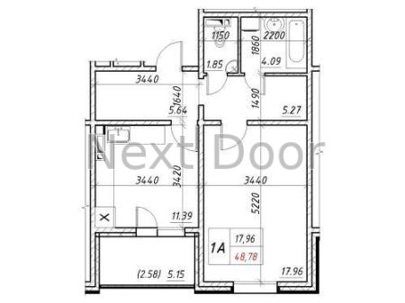 Продам 1-кімнатну квартиру, ЖК Navigator 2