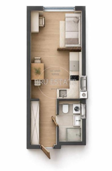 Продам 1-кімнатну квартиру, ЖК&nbsp;SOFI&nbsp;HOUSE