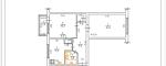 Продам 2-кімнатну квартиру, 46.90 м², косметичний ремонт