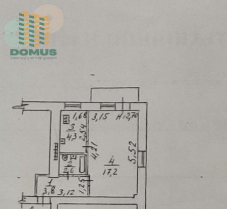 Продам 1-кімнатну квартиру