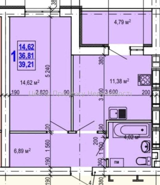 Продам 1-кімнатну квартиру в новобудові, ЖК&nbsp;вул.&nbsp;Валентинівська,&nbsp;49