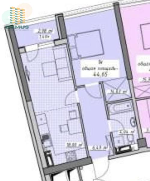 Продам 1-кімнатну квартиру, ЖК&nbsp;«Атмосфера»