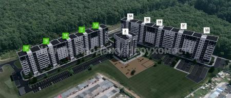 Продам 1-кімнатну квартиру в новобудові, ЖК&nbsp;«Победы&nbsp;86»