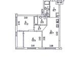Продам 2-кімнатну квартиру в новобудові, 66 м², без ремонту