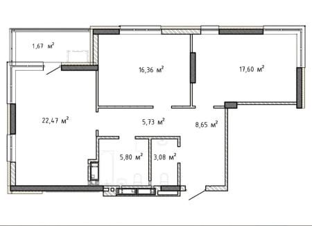Продам 3-кімнатну квартиру