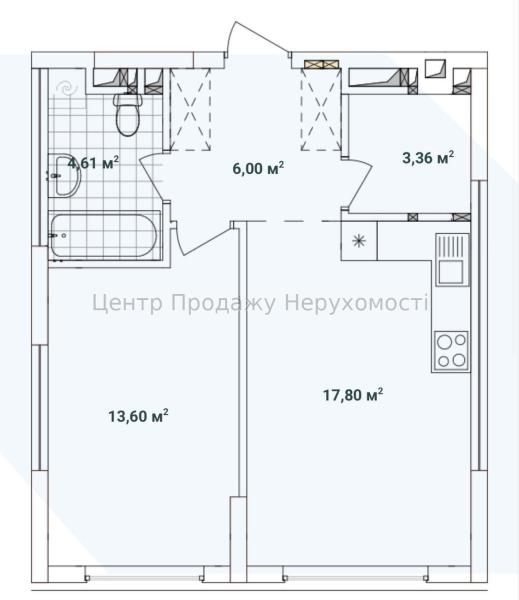 Продам 1-комнатную квартиру, ЖК&nbsp;Варшавский&nbsp;3