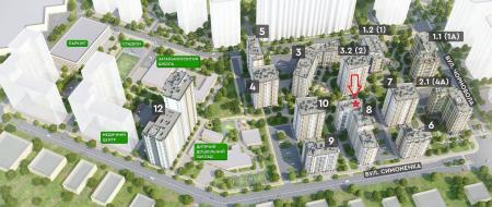 Продам 1-кімнатну квартиру в новобудові, ЖК Krona Park 2
