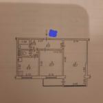 Продам 2-кімнатну квартиру, 47.50 м², косметичний ремонт