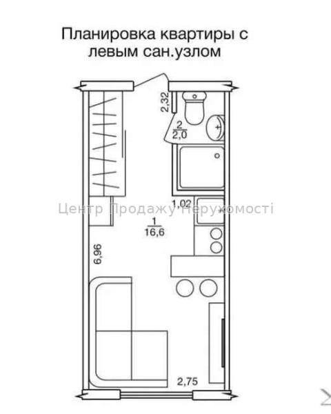 Продам 1-кімнатну квартиру в новобудові, ЖК&nbsp;«Воробйові&nbsp;гори&nbsp;на&nbsp;Полях&nbsp;2»