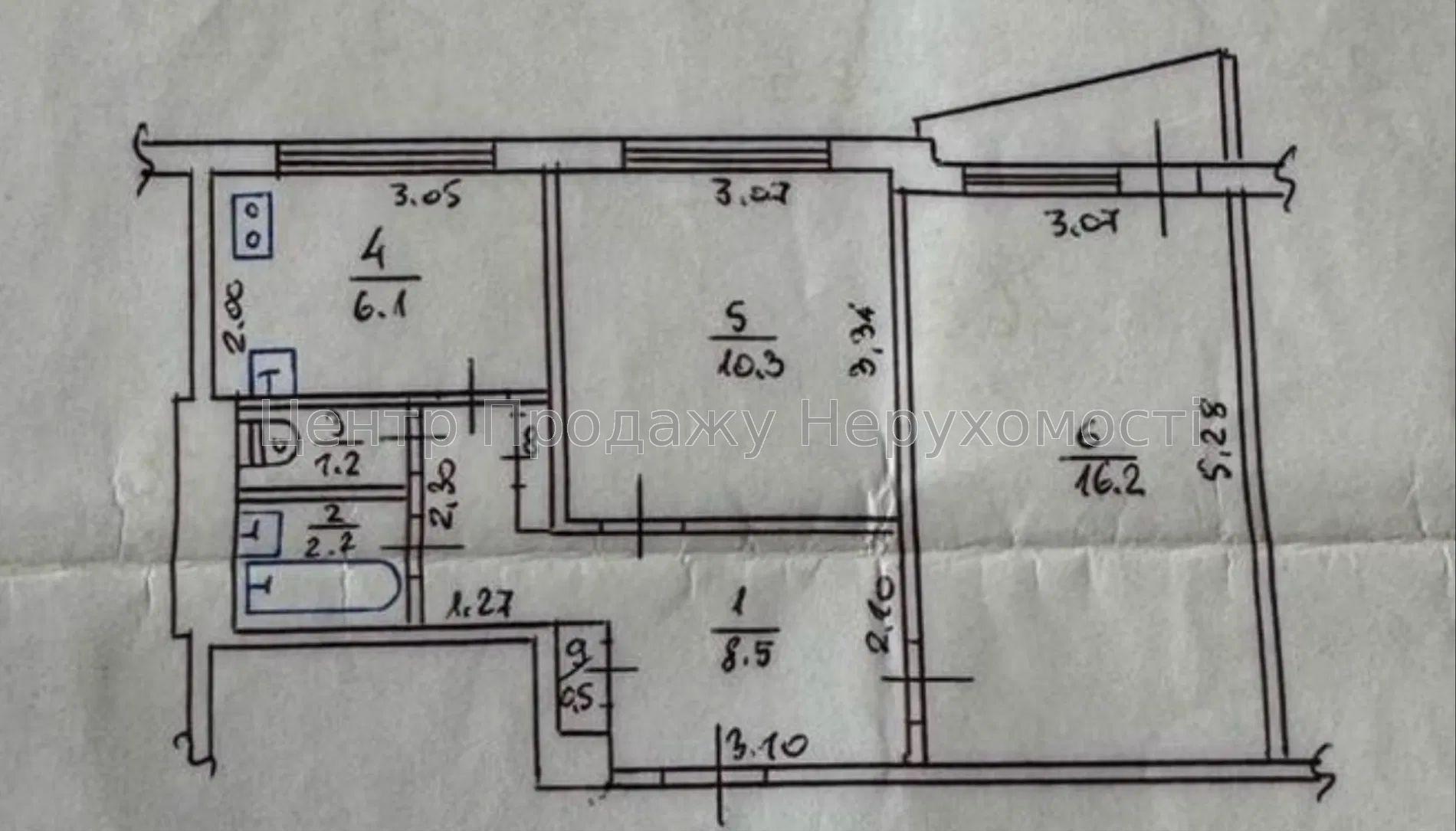 Фото Продаж 2 кімнатної квартири в Харкові. Салтівка22