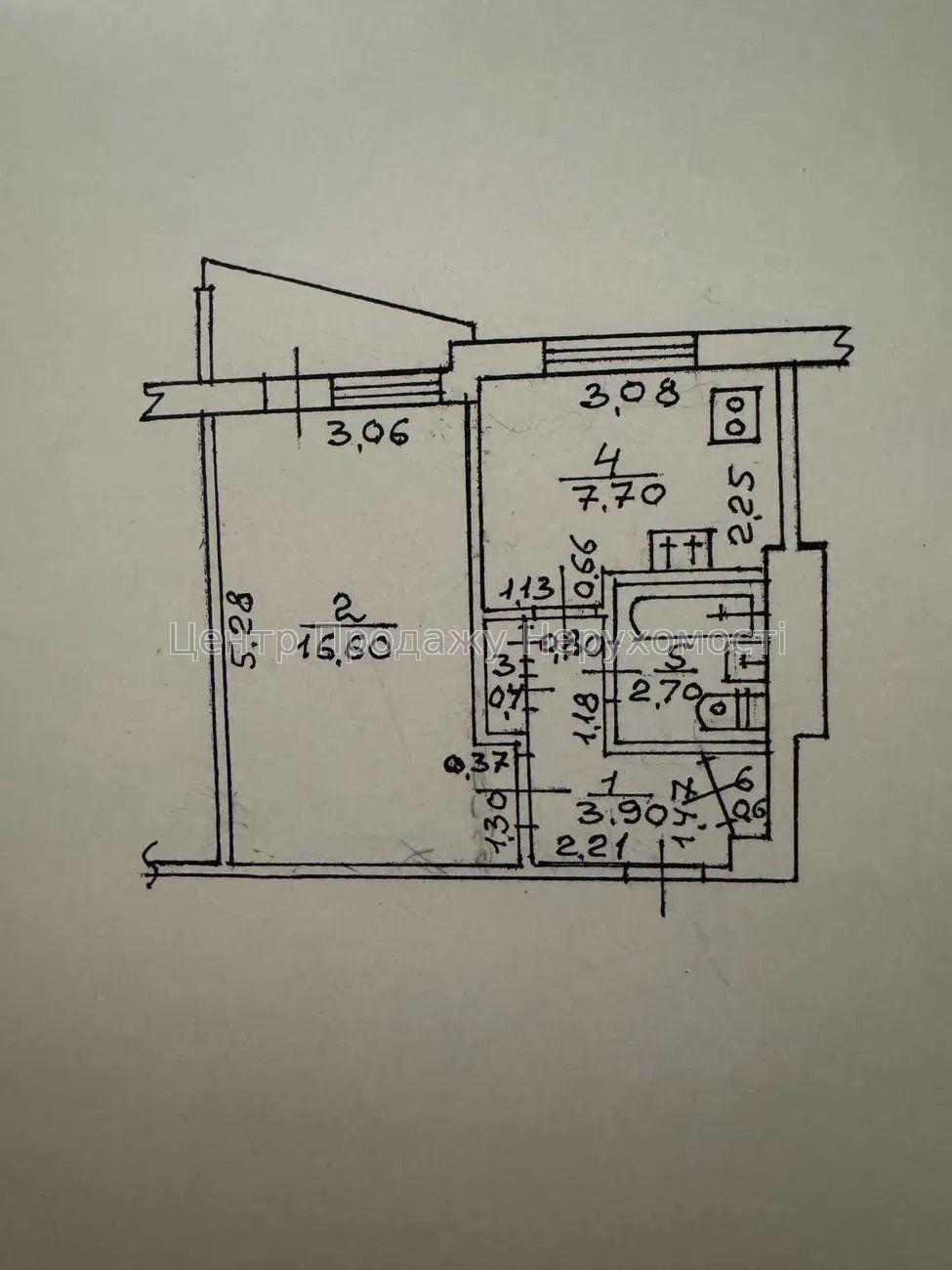 Фото Продаж 1-кімнатної квартири в Харкові. Салтівка10