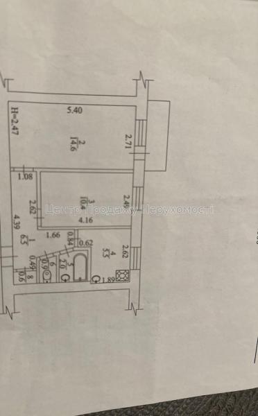 Продам 2-кімнатну квартиру