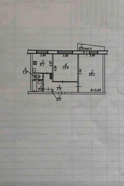 Продам 2-кімнатну квартиру