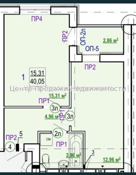 Продам 1-кімнатну квартиру в новобудові, ЖК&nbsp;«Гідропарк»