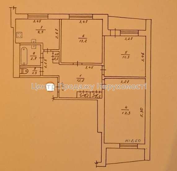 Фото Продаж 3-кімнатної квартири в Харкові.Салтівка18