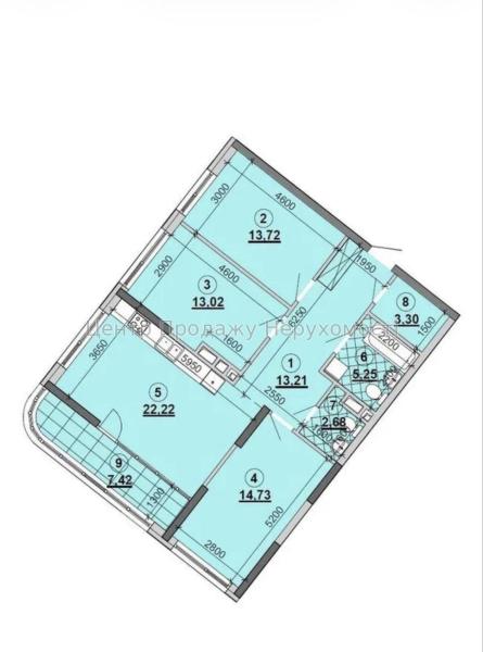 Продам 3-комнатную квартиру, ЖК&nbsp;Great