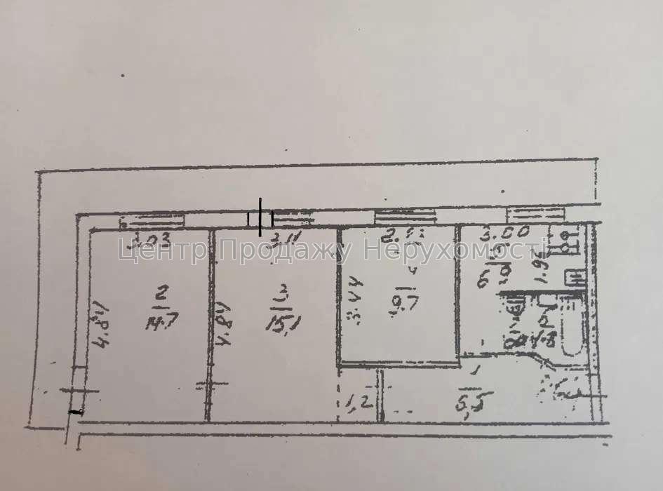 Фото Продаємо кімнату 10 м.кв. в трикімнатній квартирі.Метро ГОЛОСІЇВСЬКА2