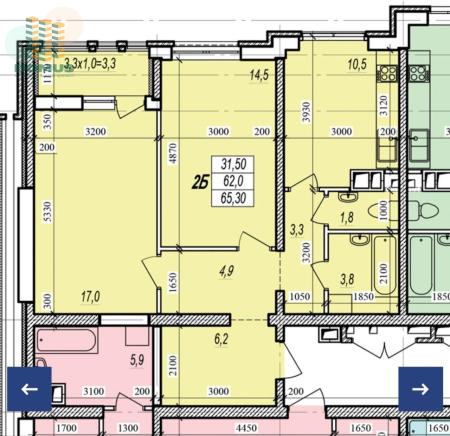 Продам 2-кімнатну квартиру в новобудові, ЖК&nbsp;Прохоровський&nbsp;квартал