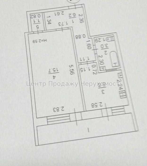 Фото 1кімн. квартира з ремонтом Нові Будинки4