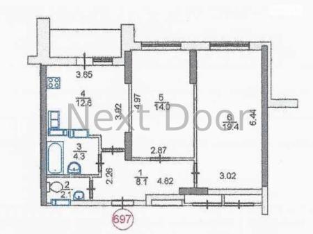 Продам 2-кімнатну квартиру в новобудові