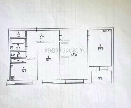 Продам 3-кімнатну квартиру
