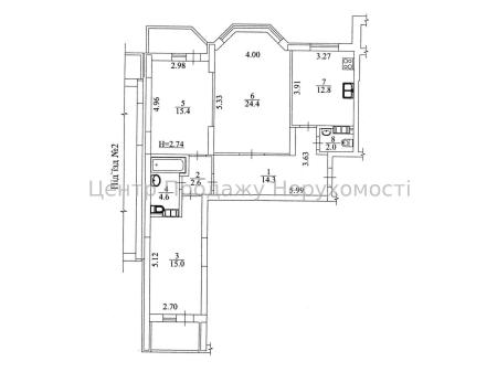 Продам 3-кімнатну квартиру, ЖК&nbsp;Милославичі