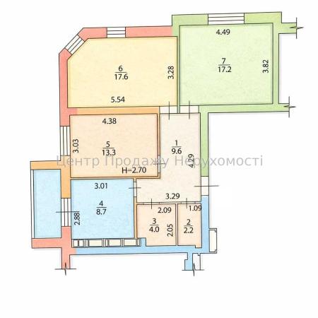 Продам 3-комнатную квартиру в новостройке, ЖК&nbsp;«Левада»