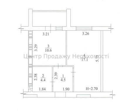 Продам 1-кімнатну квартиру в новобудові, ЖК&nbsp;«Мира-3»