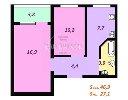 Продам 2-комнатную квартиру