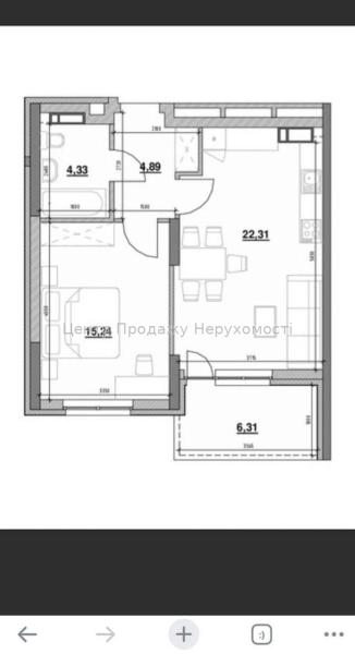 Продам 1-кімнатну квартиру, ЖК&nbsp;«OK'LAND»