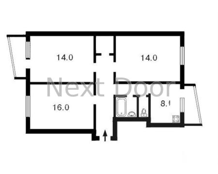 Продам 3-кімнатну квартиру