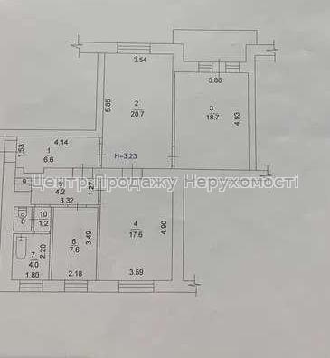 Фото Продам 3к квартиру Госпром!16