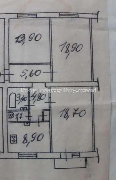 Фото Продаємо трикімнатну квартиру 76 м.кв., Дарниця1