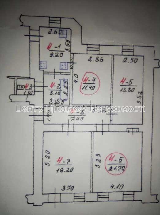 Фото Продам 4к квартиру під ремонт4