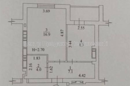Продам 1-кімнатну квартиру